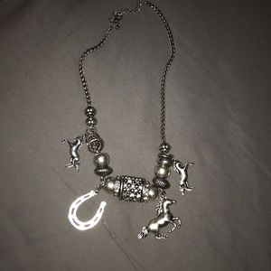 Ariat vintage Horse necklace